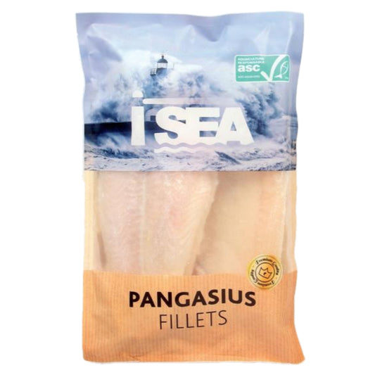 Catfish fillet pangasius quick-frozen 1kg