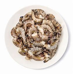 16/20 black tiger shrimp without head and shell, large 1kg