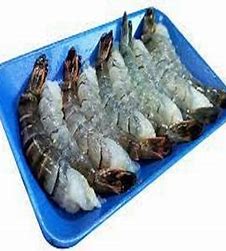 16/20 black tiger shrimp without head and shell, large 1kg