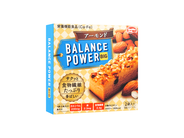 BALANCE POWER Japán energiaszelet Mandulás ízű  31.6g