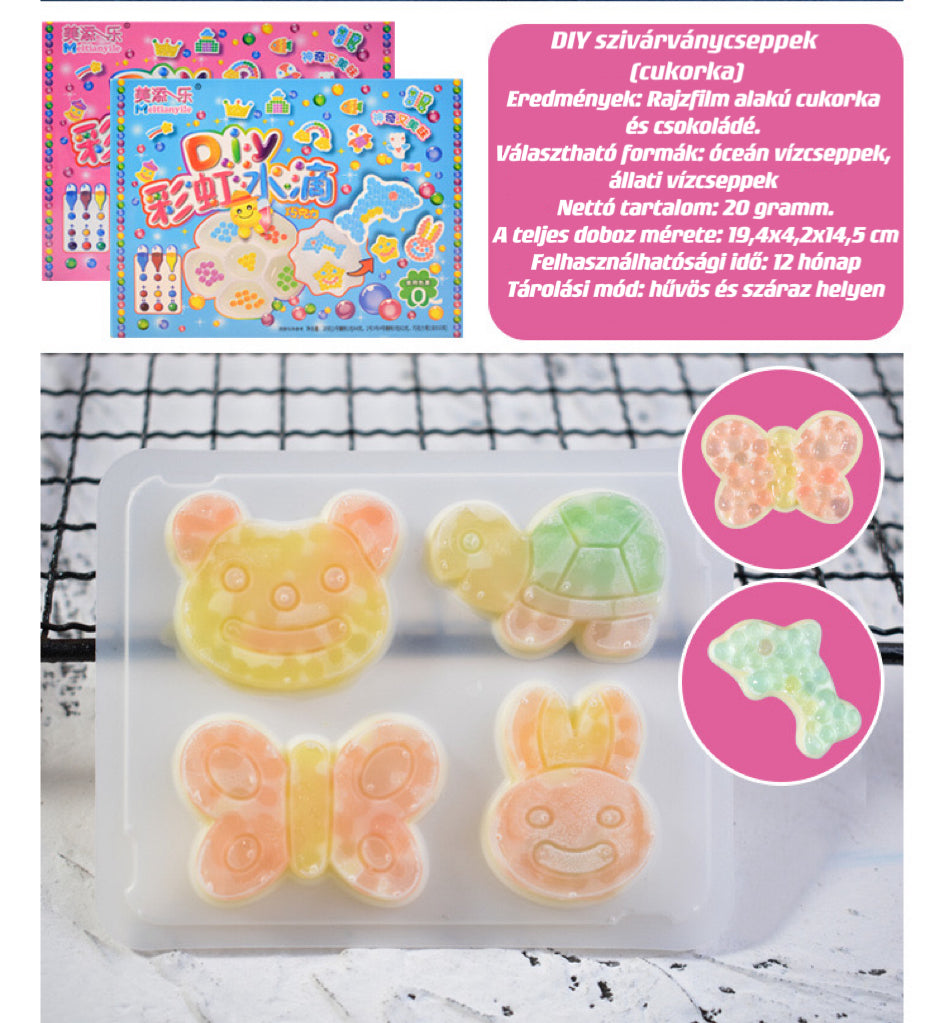 DIY szivárványcseppek(állat) 20g
