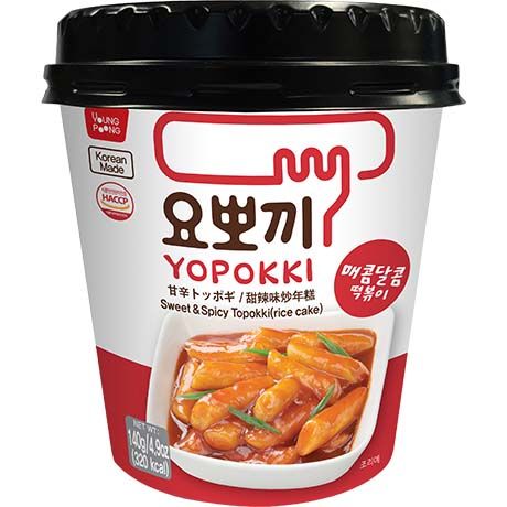 YOPOKKI Instant Topokki édes csípős ízű 140g