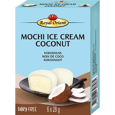 ROYAL ORIENT Mochi fagylalt kókusz ízű 6db*28G