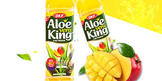 OKF mangó ízű aloe vera lé Aloe King drink Mango 500ml