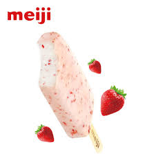 Meiji epres fehércsokoládé fagylalt 245g 6 db