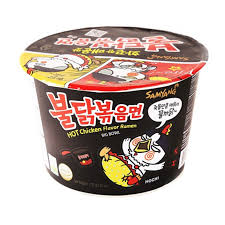 SAMYANG Koreai Ramen csípős csirke ízesítésű rámen Tál 105g