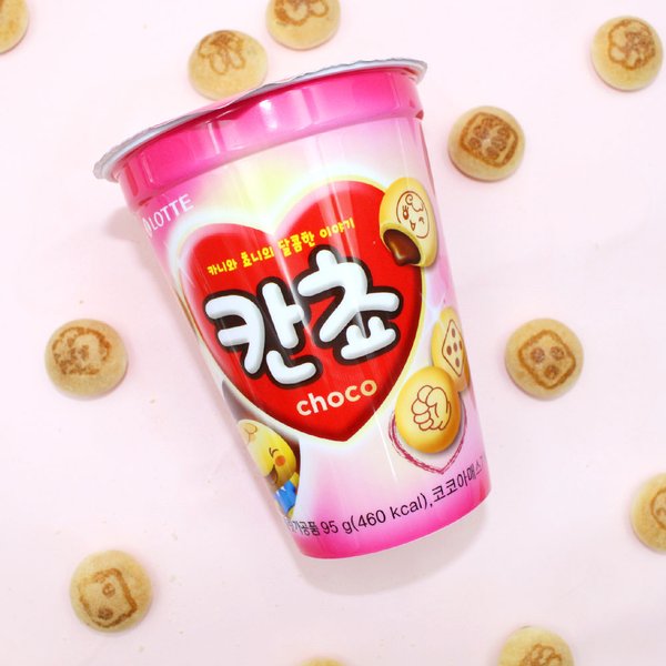 LOTTE Kancho Choco Biscuit Cup 95g