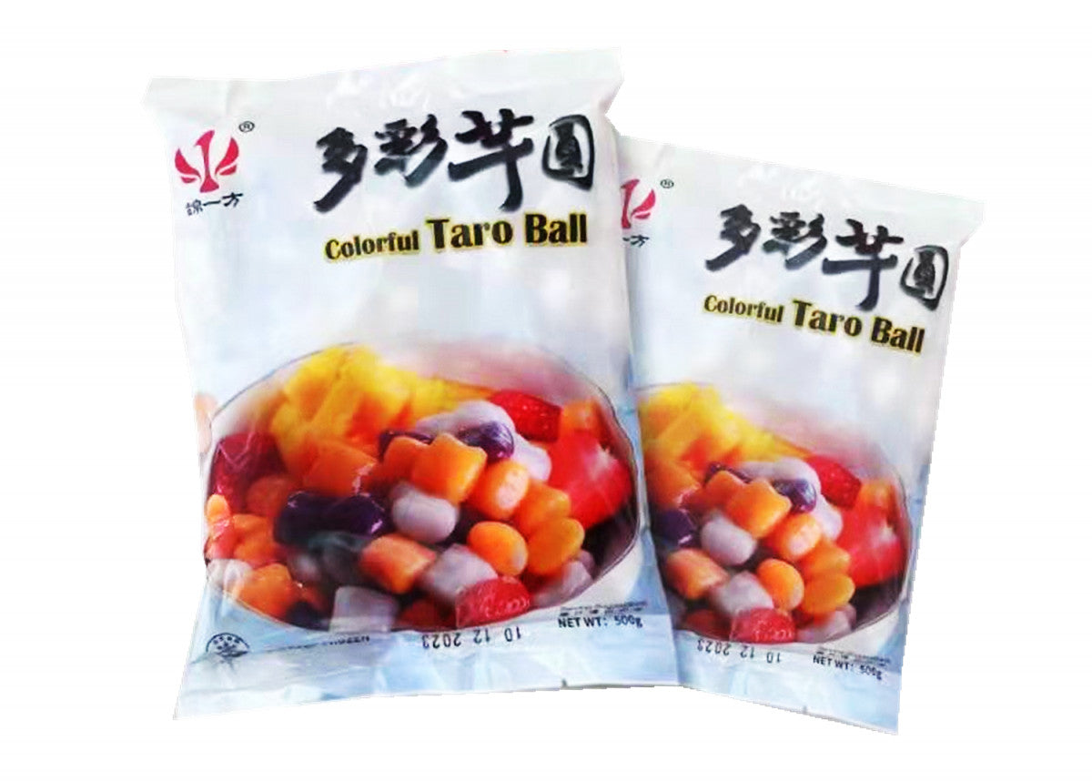 Jinyifang színes taro golyók 500g