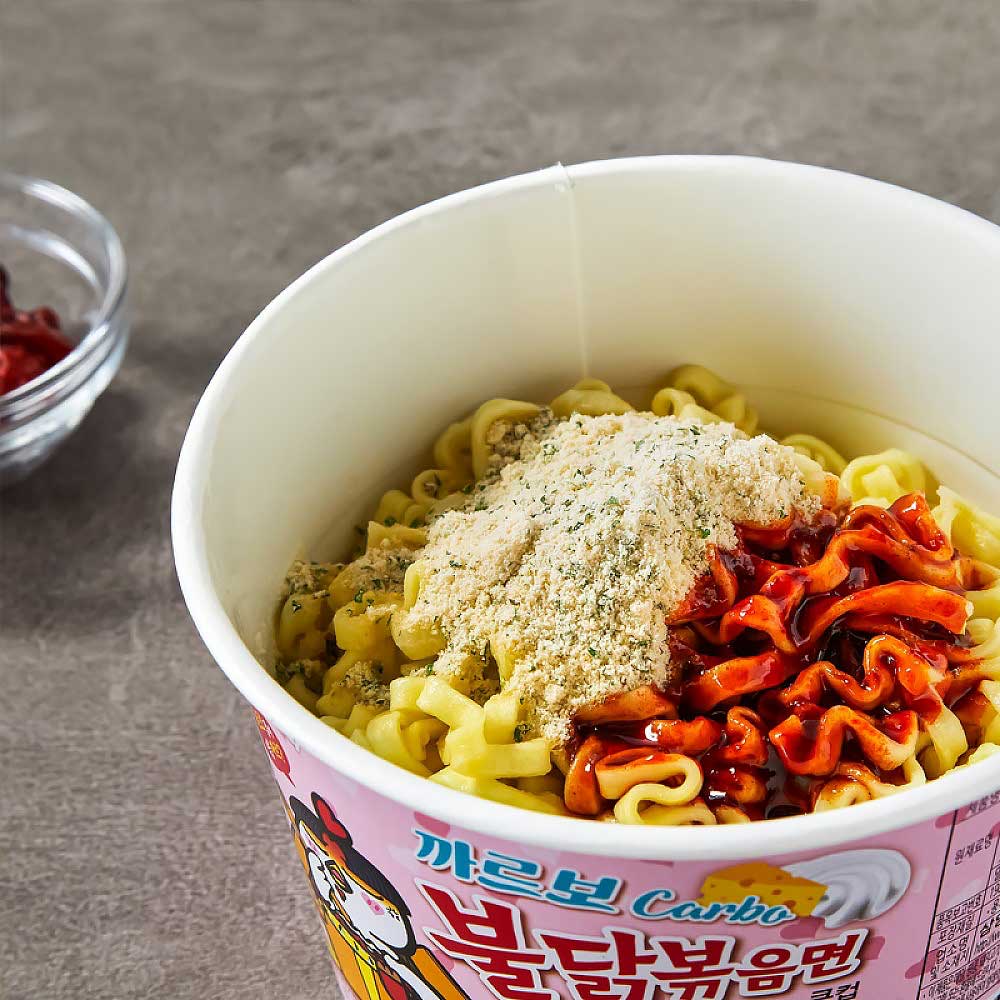 Samyang Buldak Carbo Csirke Sült Tészta Tálban 105g