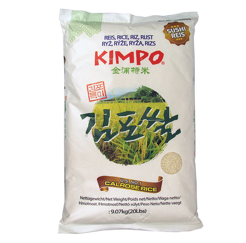 kimpo sushi rice 9.07kg