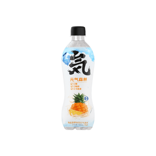 Genki Forest Chinese Carbonated water (pineapple and sea salt) 480 ml