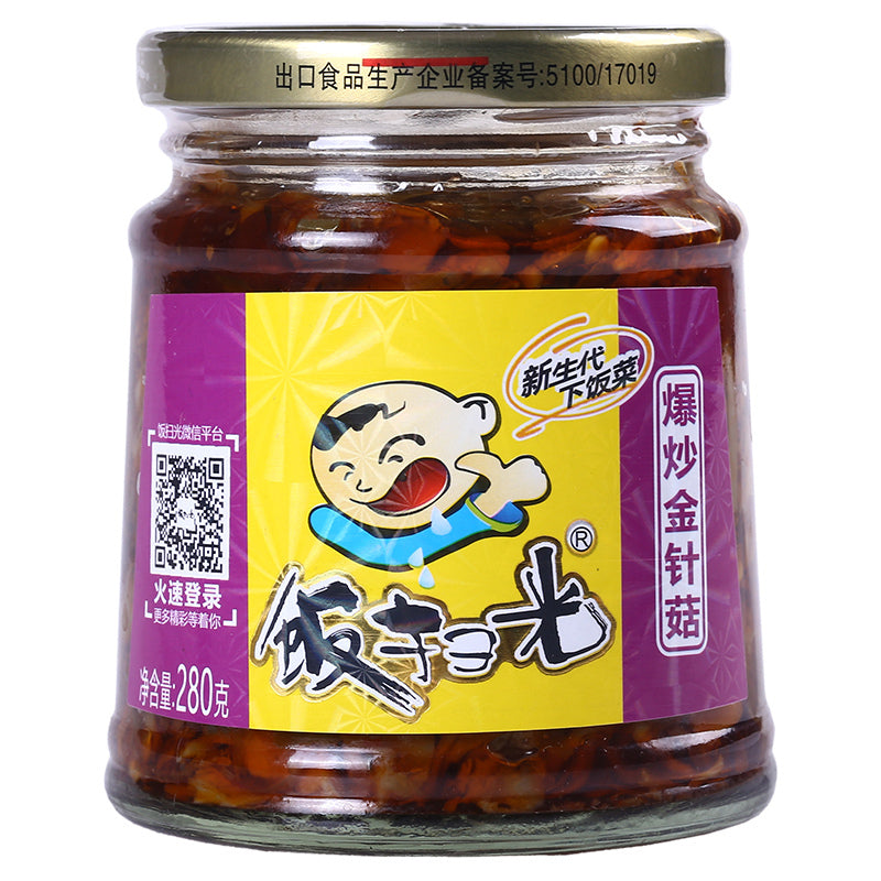 Fansaoguang Fried Enoki Mushrooms 280g