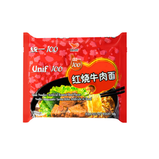 Uni-President Braised Beef Noodles 108g