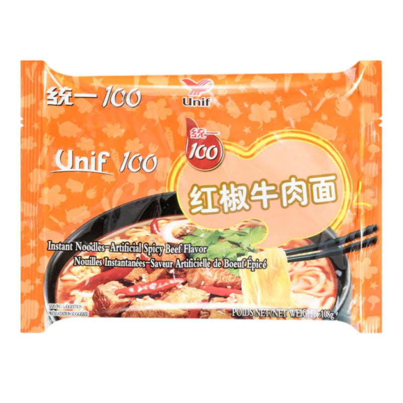 Uni-President Red Pepper Instant Noodles 108g