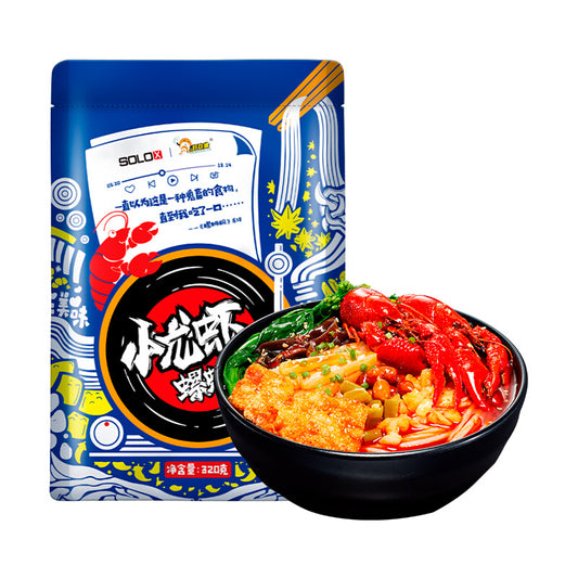 Haohuanluo csigarizstészta rák ízzel