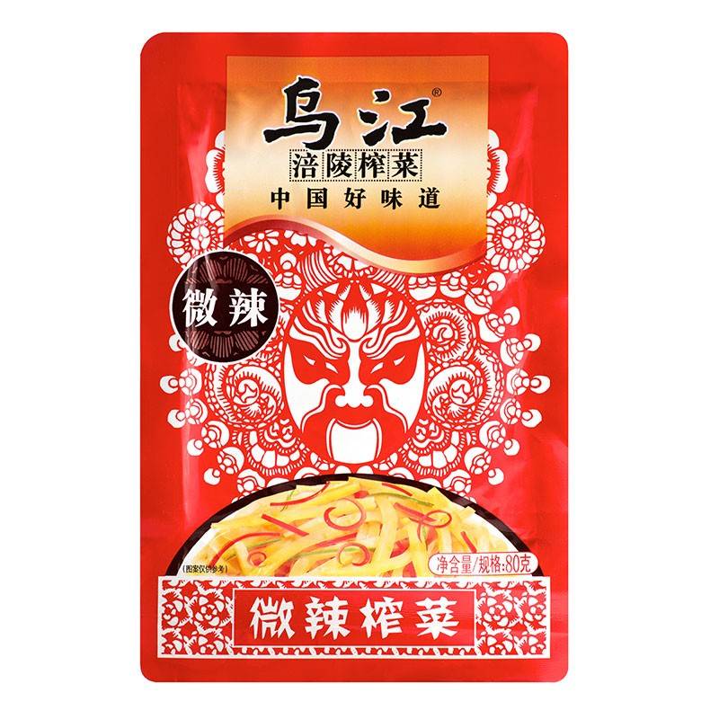 Wujiang-slightly spicy pickled mustard 80g