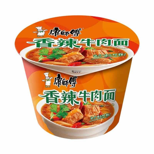 Master Kong Spicy Beef Noodles (boxed) 108g