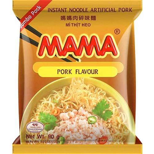 MAMA Thai Instant Noodles sertés ízű 90g