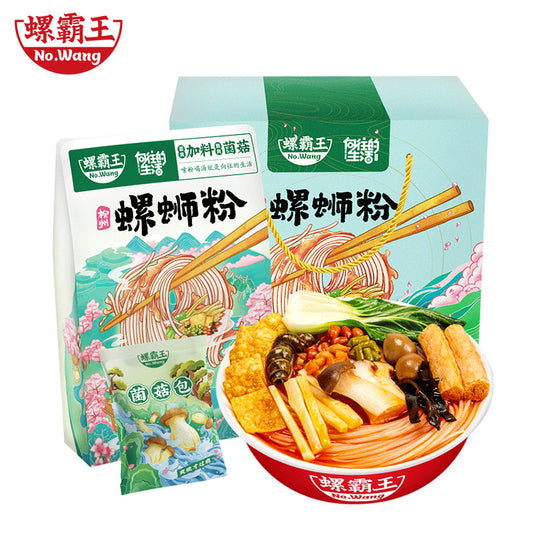 LUOBAWANG Snail rice noodle mushroom flavor 400g