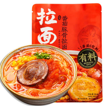 LAMIANSHUO Tomato Tonkotsu instant noodles 142.4g